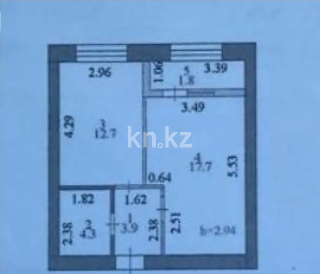 Продажа 1-комнатной квартиры, 40 м² - Продажа квартир в Казахстане - страница 32 фото 1 из 1