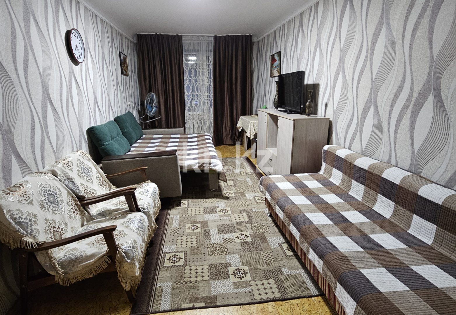 Аренда 2-комнатной квартиры посуточно, 42 м² - Аренда двухкомнатных квартир посуточно в Алматы фото 6 из 18