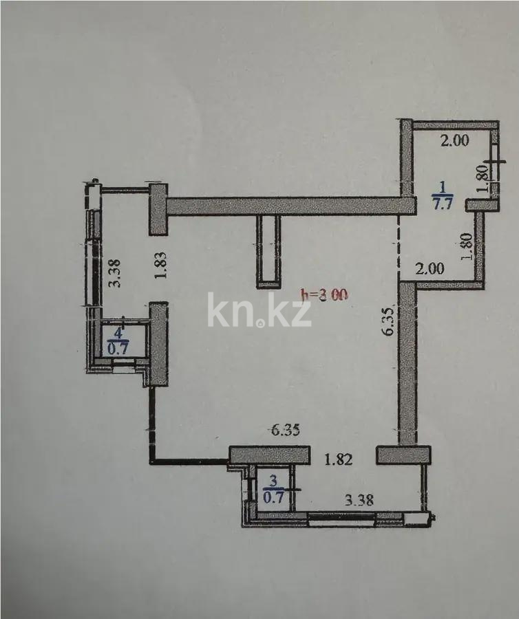 Продажа 2-комнатной квартиры, 58.5 м², пр. Серкебаева, дом  146 в Алматы