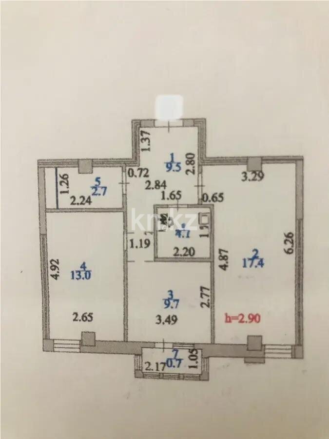 Продажа 2-комнатной квартиры, 57 м² в Астане - фото 5