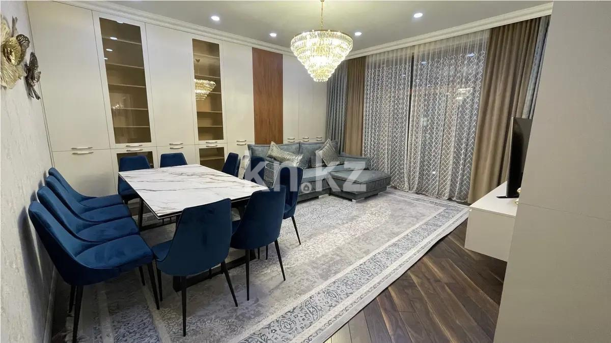 Продажа 4-комнатной квартиры, 160 м², мкр-н Мирас, дом  31/4 - Продажа квартир в новостройках Алматы с фото фото 1 из 6