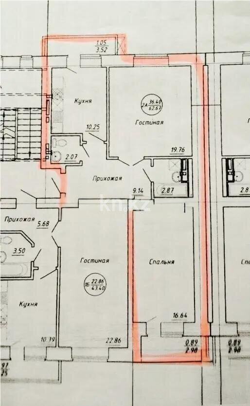 Продажа 3-комнатной квартиры, 63.9 м² в Астане - фото 7
