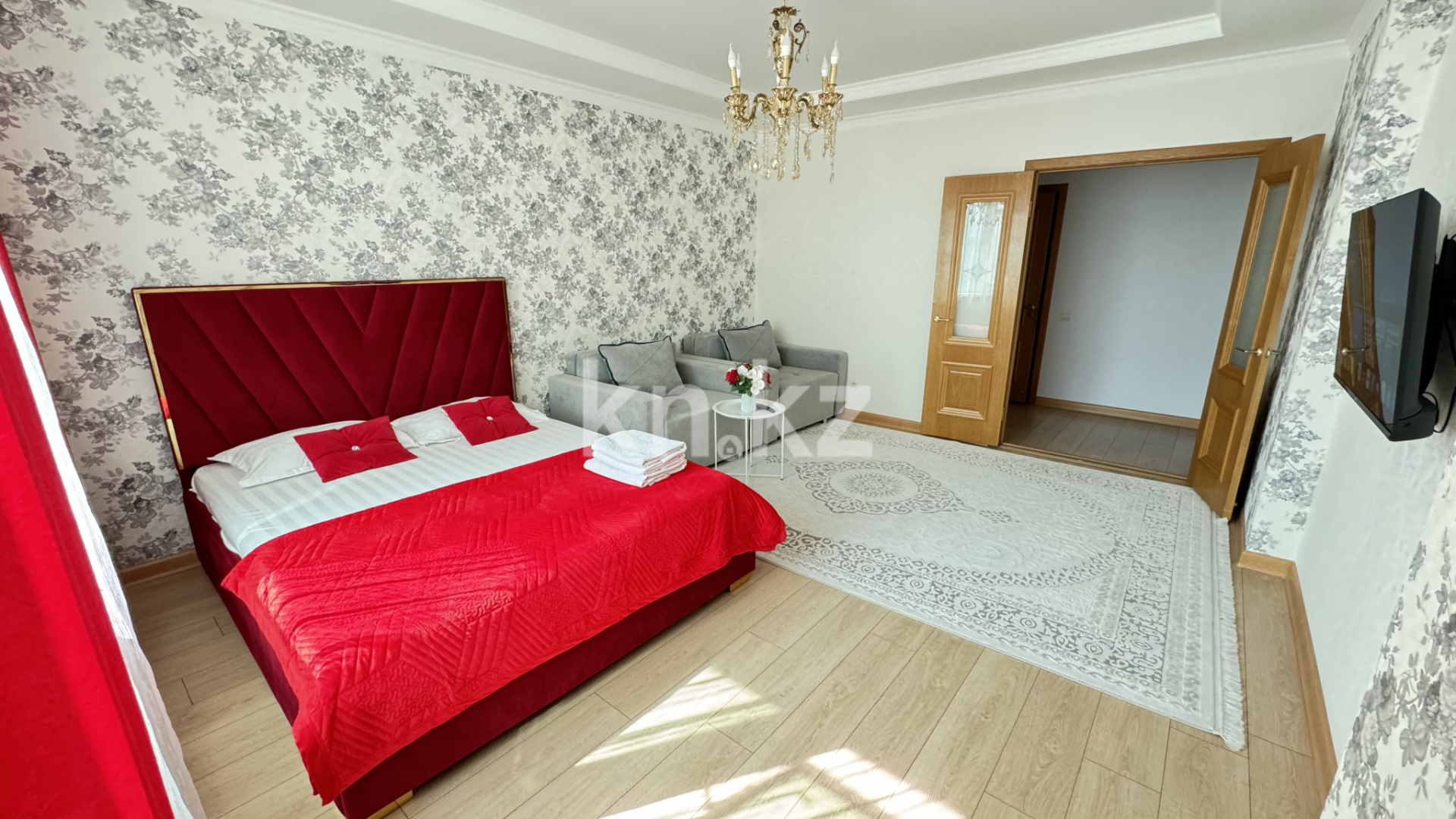 Аренда 3-комнатной квартиры посуточно, 75 м², пр. Кабанбай батыра, дом  48 - ул. Керей, Жанибек хандар - Аренда квартир посуточно в Астане с фото фото 15 из 27