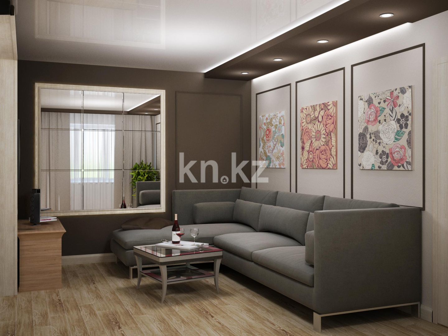 Аренда 1-комнатной квартиры посуточно, 36 м², ул. Гоголя, дом  53 - Аренда  однокомнатных квартир посуточно в Караганде с фото фото 2 из 6