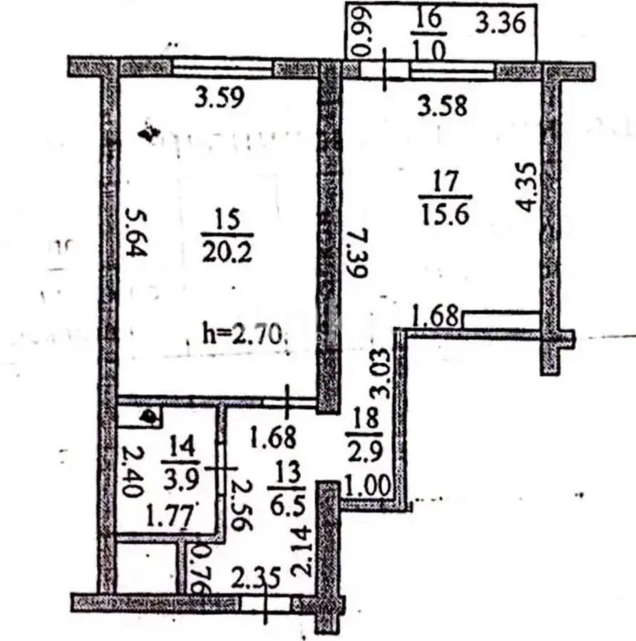 Продажа 1-комнатной квартиры, 50.1 м² - Продажа квартир в Алматы - страница 104 фото 5 из 5