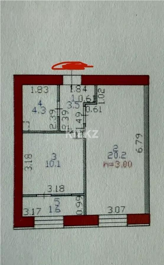 Продажа 2-комнатной квартиры, 40 м², ул. Жошы хана, дом  14/1 - Продажа земельных участков в Уральске фото 1 из 6