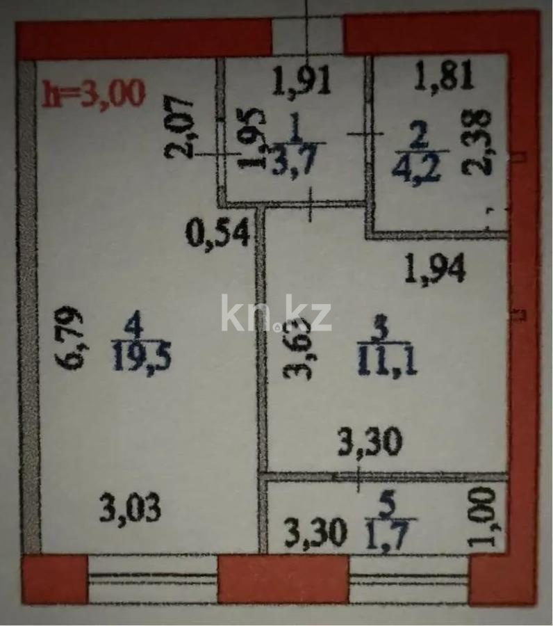 Продажа 1-комнатной квартиры, 40.2 м² в Астане - фото 5