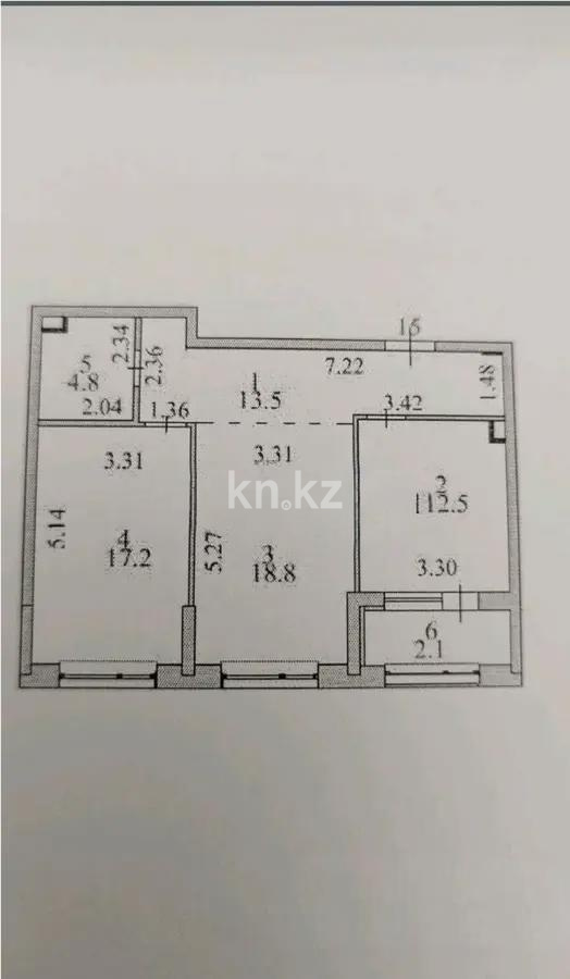 Продажа 2-комнатной квартиры, 69 м² в Астане - фото 3