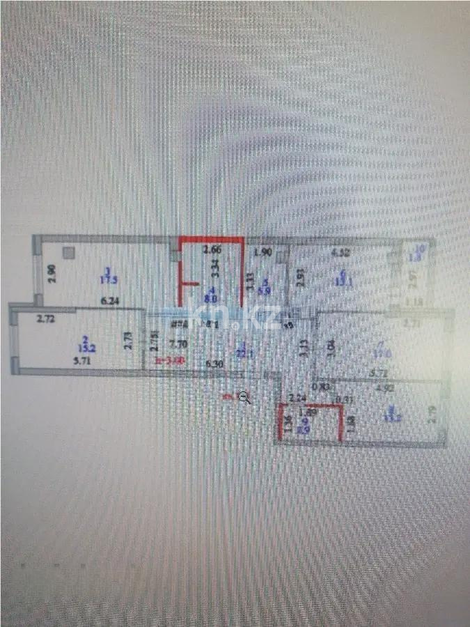 Продажа 4-комнатной квартиры, 116.7 м², ул. Бокейхана, дом  28/2 - Продажа  четырехкомнатных квартир в новостройках Астаны без посредников фото 1 из 1