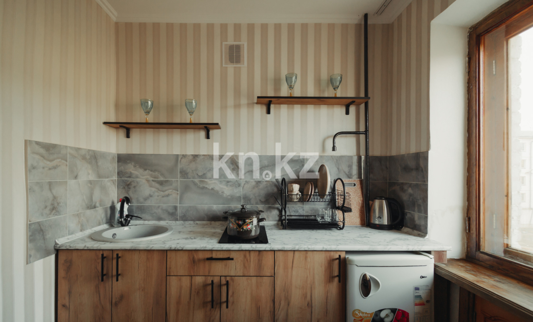 Аренда 2-комнатной квартиры посуточно, 1 м², ул. Ауэзова, дом  168 - Аренда квартир посуточно в Петропавловске фото 7 из 11