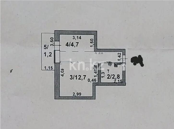 Продажа 1-комнатной квартиры, 25 м² в Астане - фото 3