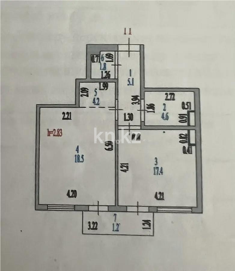 Продажа 2-комнатной квартиры, 52 м² - Продажа квартир в Астане - страница 14 фото 5 из 5