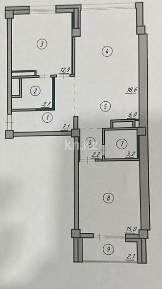 Продажа 3-комнатной квартиры, 71 м² - Недвижимость в Астане - страница 16 фото 2 из 26