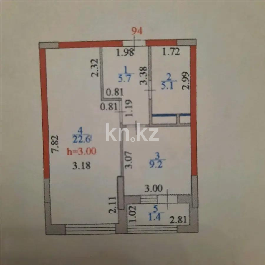 Продажа 1-комнатной квартиры, 44 м² - Продажа недвижимости в Астане - страница 26 фото 1 из 1