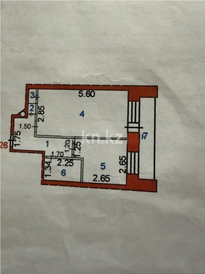Продажа 1-комнатной квартиры, 38 м² в Караганде - фото 6