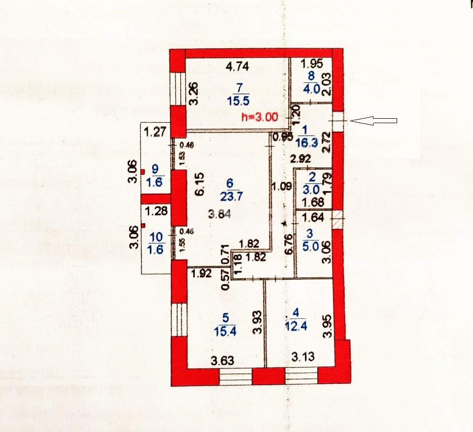 Продажа 3-комнатной квартиры, 99 м² в Караганде - фото 39