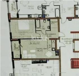 Продажа 2-комнатной квартиры, 55 м², пр. Мангилик Ел, дом  63/1 в Астане