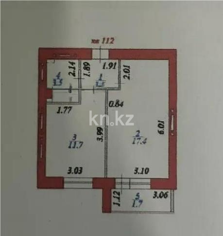 Продажа 1-комнатной квартиры, 37.8 м² - Продажа квартир в Астане - страница 52 фото 4 из 4