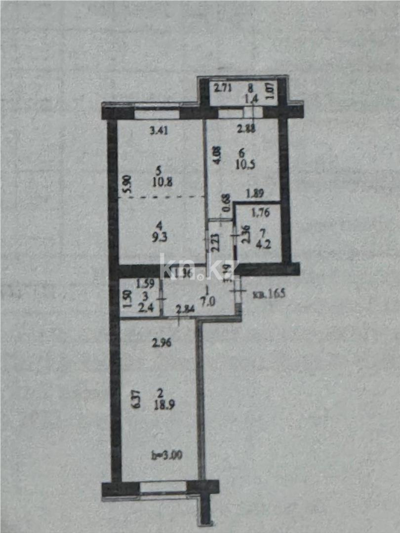 Продажа 3-комнатной квартиры, 65 м² в Астане - фото 11