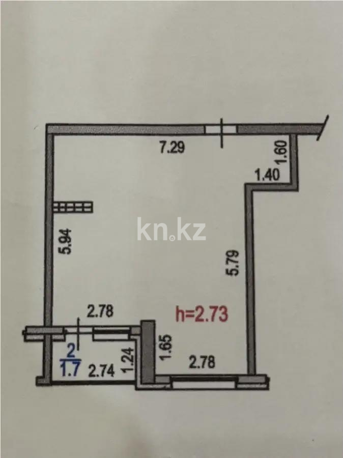 Продажа 1-комнатной квартиры, 42 м² - Продажа квартир в Алматы - страница 12 фото 5 из 5