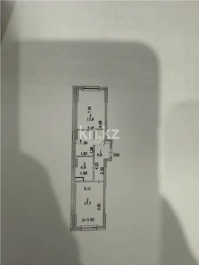 Продажа 2-комнатной квартиры, 46.4 м², ул. Молдагалиева, дом  5 в Астане - фото 6