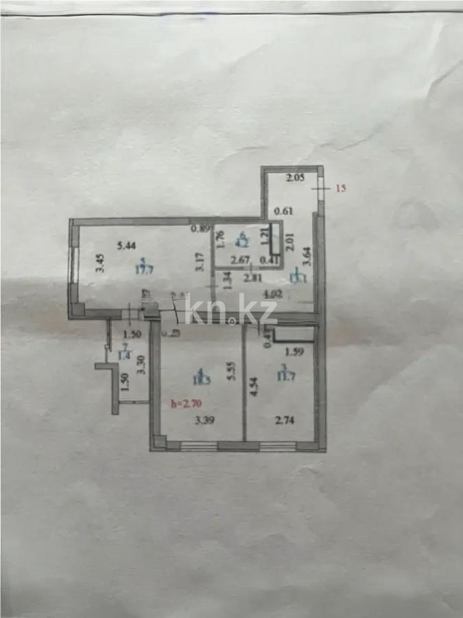 Продажа 2-комнатной квартиры, 67.9 м² в Астане - фото 5