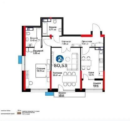 Продажа 2-комнатной квартиры, 82 м², ул. Минина, дом  14а - Продажа квартир в Алматы фото 1 из 1