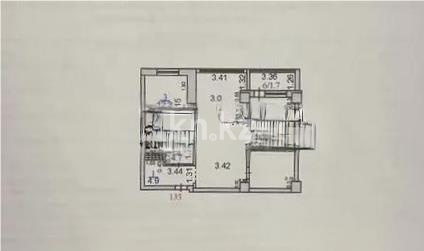 Продажа 2-комнатной квартиры, 68 м² - Продажа квартир от собственников в Караганде - страница 2 фото 10 из 10