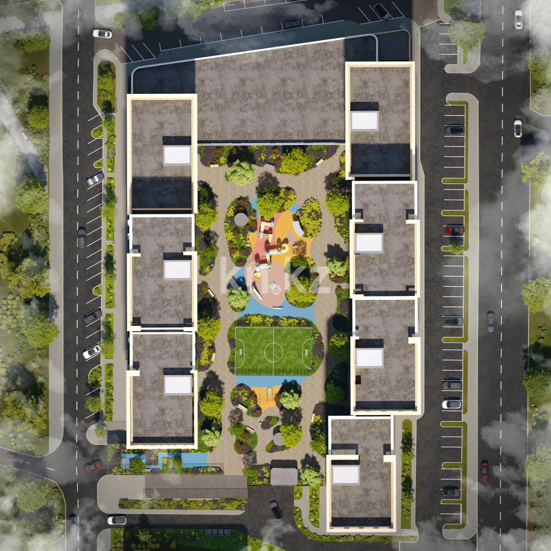 Продажа 2-комнатной квартиры, 47.4 м², ул. Толе би, дом  290/1 в Алматы - фото 4