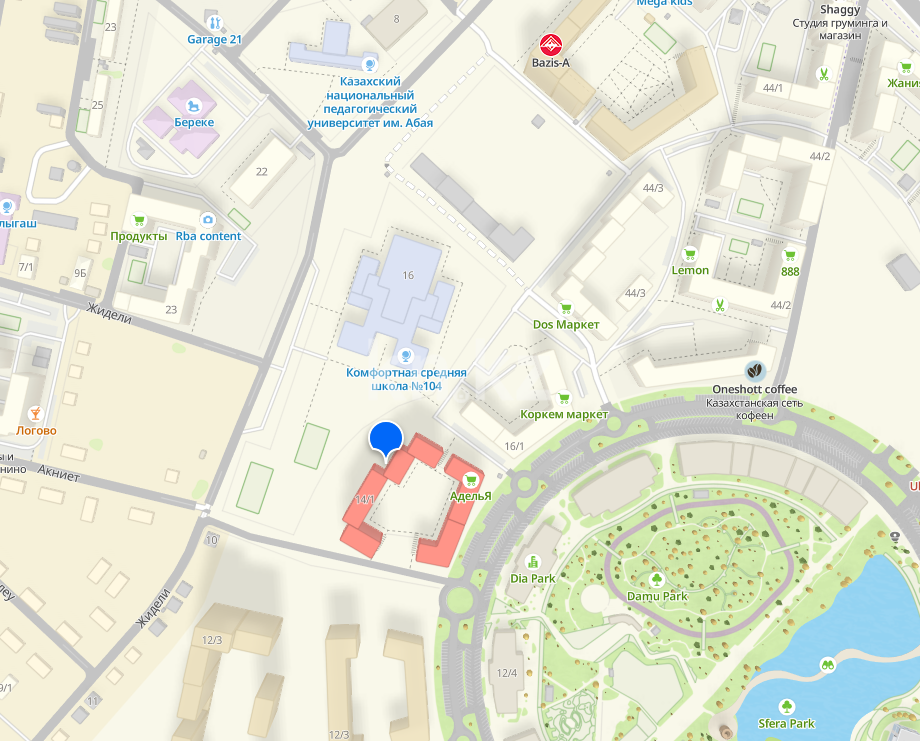 Аренда , ул. Жошы хана, дом  14/1 - Аренда офисных и торговых помещений в Астане фото 15 из 15