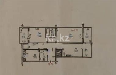 Продажа 2-комнатной квартиры, 75.1 м² в Алматы - фото 5
