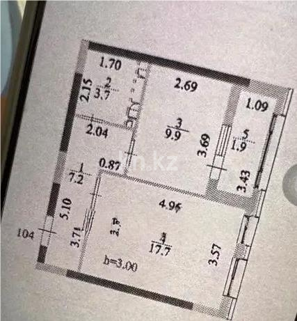 Продажа 1-комнатной квартиры, 40.4 м² - Недвижимость в Астане - страница 11 фото 1 из 1