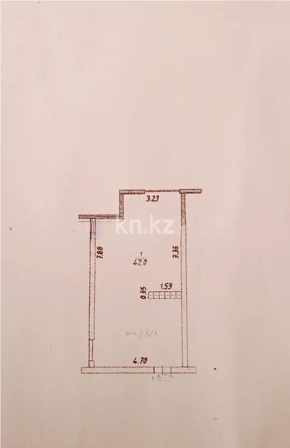 Продажа 1-комнатной квартиры, 42 м² в Алматы - фото 2