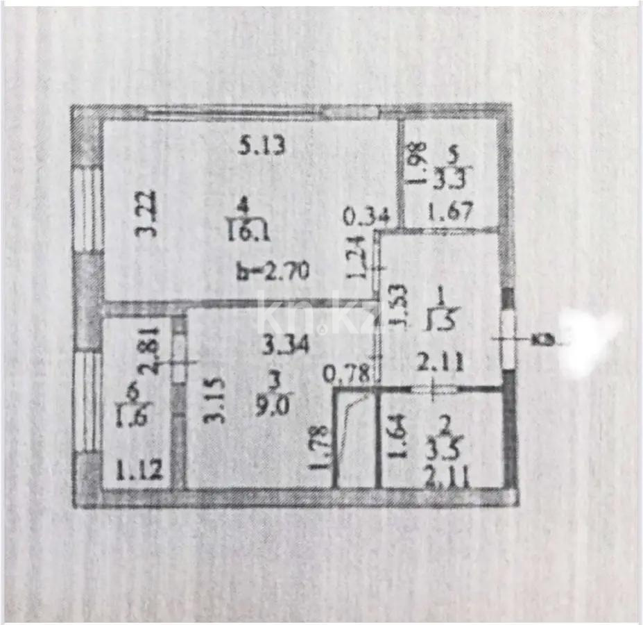 Продажа 1-комнатной квартиры, 39 м², ул. Калдаякова, дом  61 - Продажа квартир в Астане фото 1 из 1