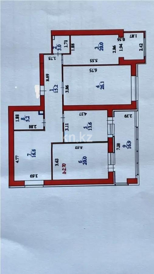 Продажа 4-комнатной квартиры, 136.6 м² - Недвижимость в Казахстане - страница 27 фото 6 из 6
