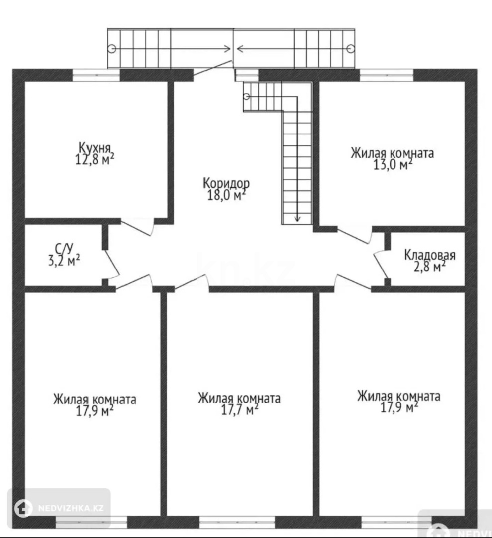 Продажа 6-комнатного дома, 324 м², ул. Маргулан, дом  34 - Продажа домов, коттеджей в Казахстане фото 7 из 7