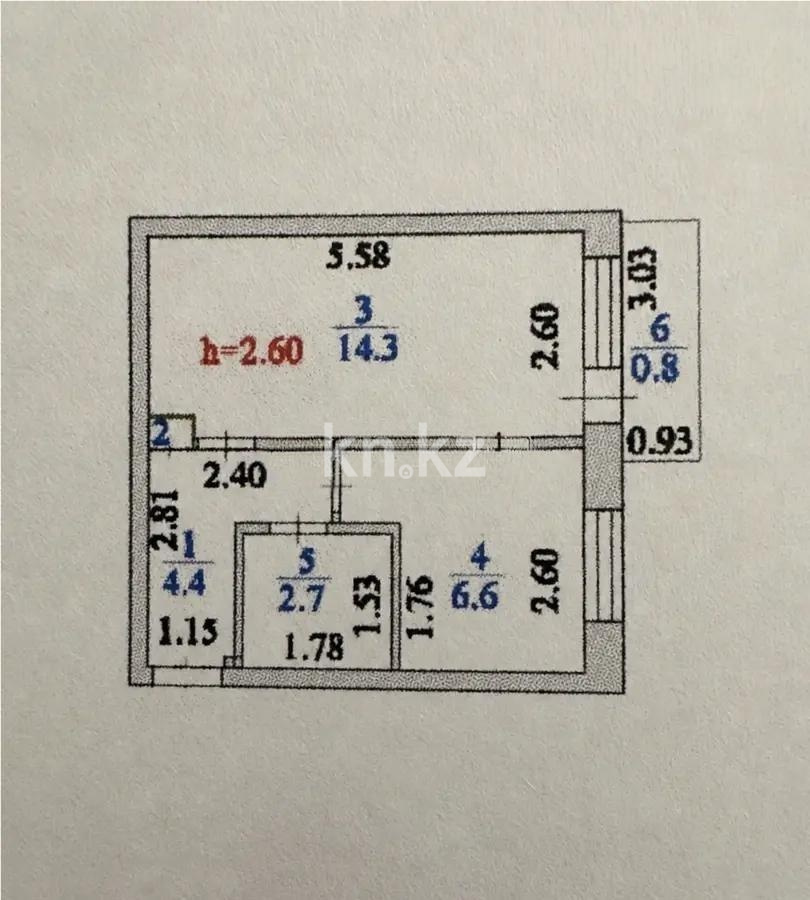 Продажа 1-комнатной квартиры, 29.1 м² в Астане - фото 4