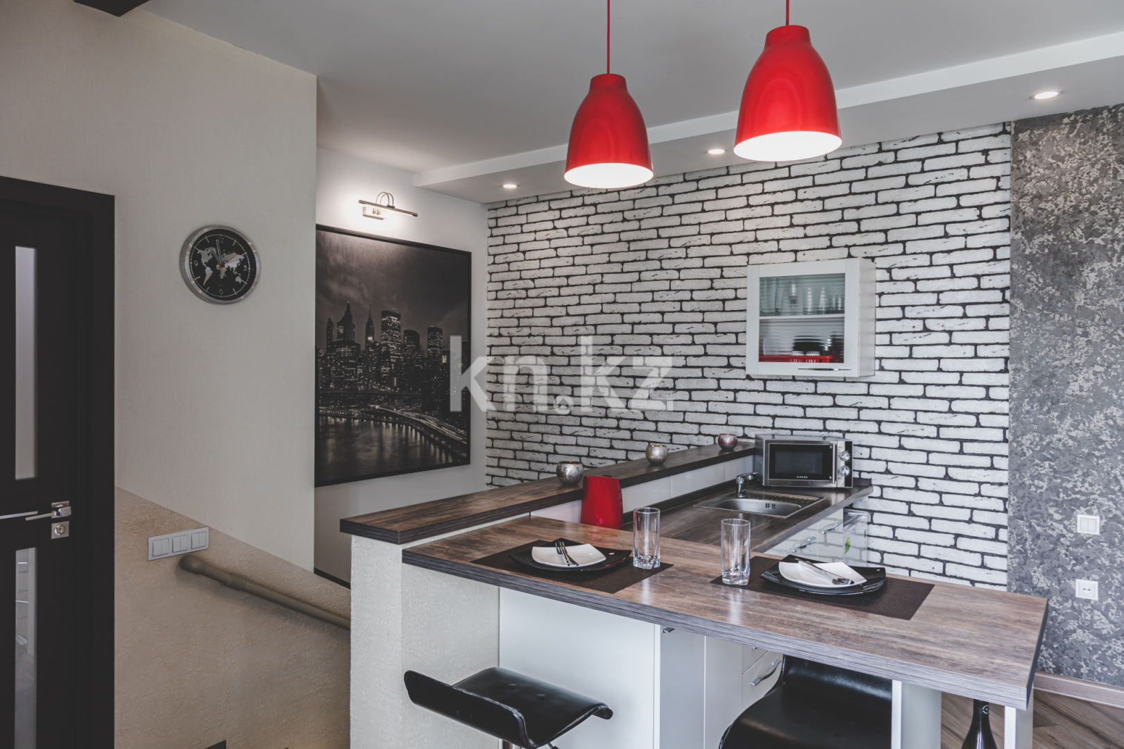 Аренда 1-комнатной квартиры посуточно, 55 м² в Алматы - фото 11