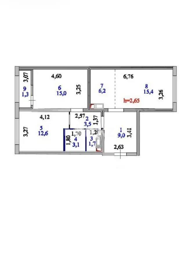 Продажа 3-комнатной квартиры, 68 м² в Астане - фото 5