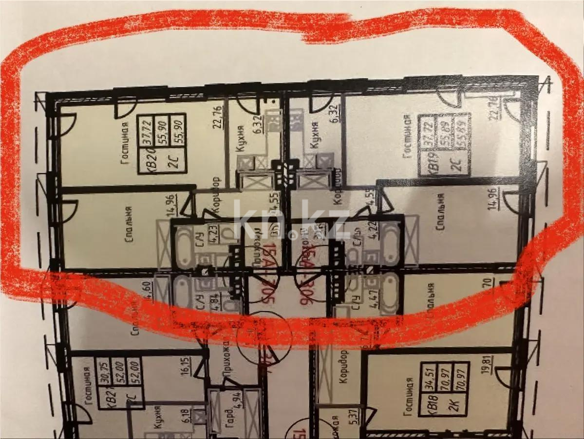 Продажа 3-комнатной квартиры, 115 м² - Продажа квартир в кирпичном доме в Алматы фото 1 из 1