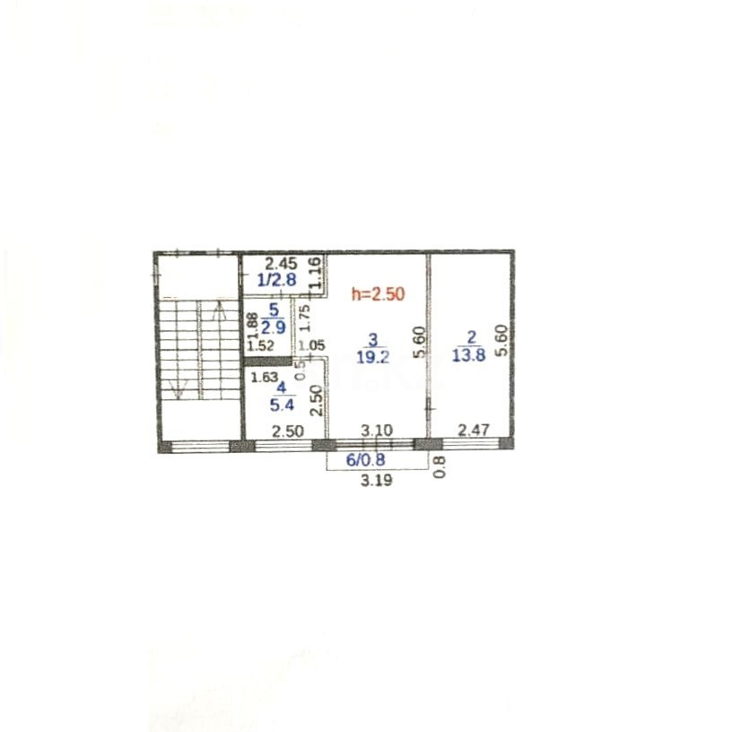 Продажа 2-комнатной квартиры, 45 м² в Караганде - фото 27