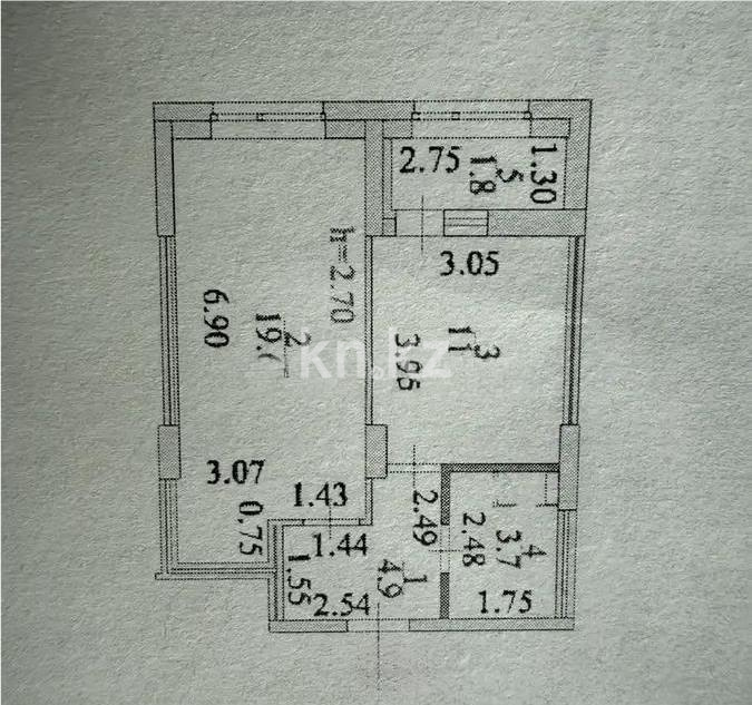 Продажа 1-комнатной квартиры, 41 м² в Астане - фото 3