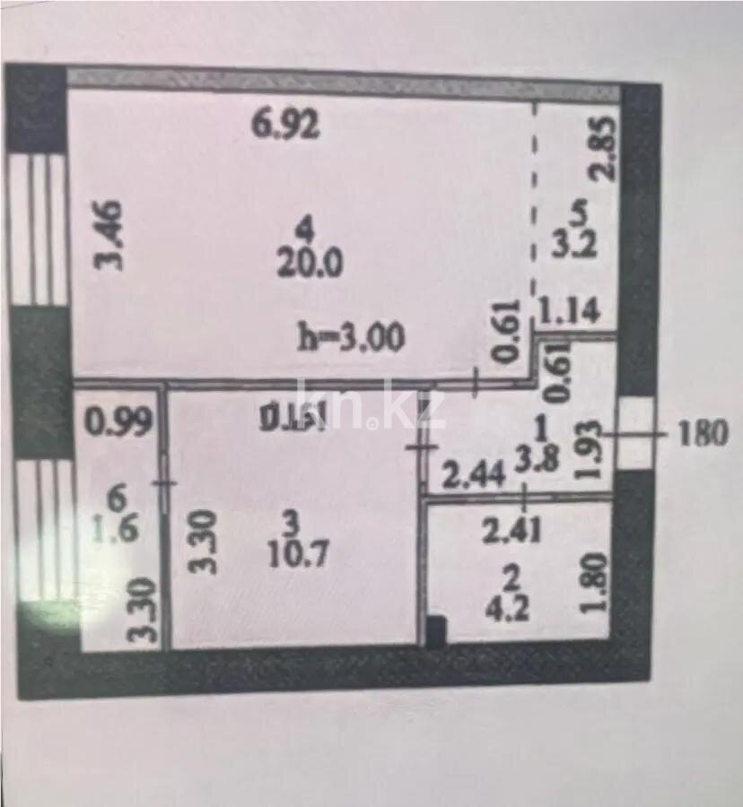 Продажа 2-комнатной квартиры, 44 м² в Астане - фото 4