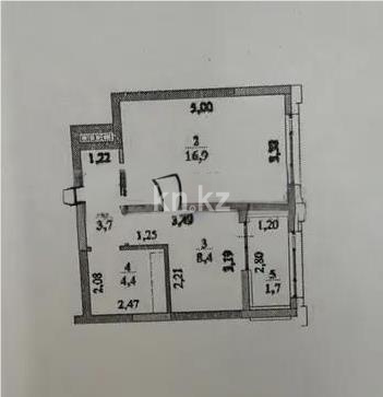 Продажа 1-комнатной квартиры, 35.1 м² в Астане - фото 4