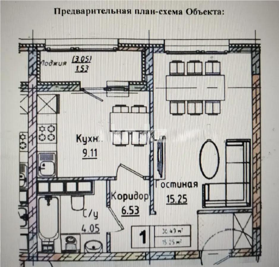 Продажа 1-комнатной квартиры, 36.49 м² - Продажа однокомнатных квартир от собственников в Астане - страница 2 фото 1 из 1
