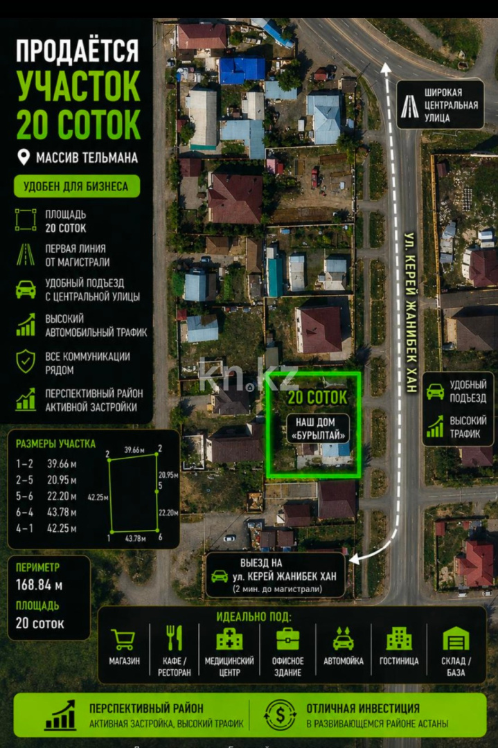 Продажа 4-комнатного дома, 120 м² - Продажа домов, коттеджей в р-не Есиль Астаны фото 1 из 1