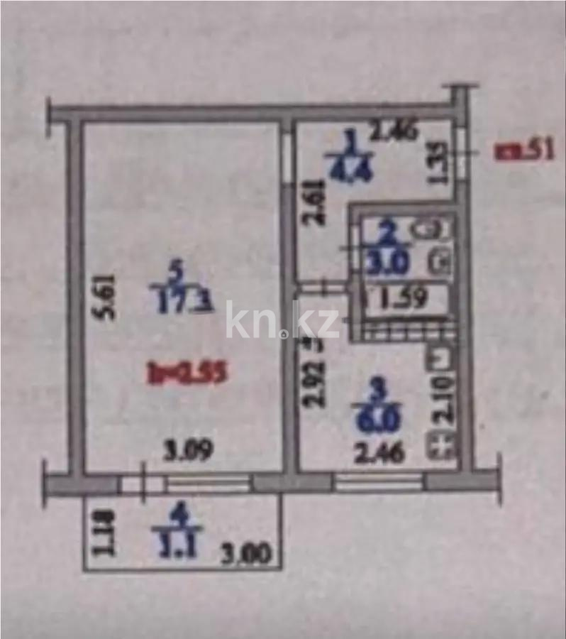 Продажа 1-комнатной квартиры, 32 м² - Продажа однокомнатных квартир в Алматы - страница 3 фото 5 из 5
