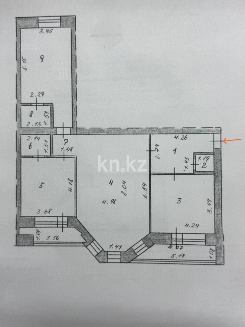 Продажа 3-комнатной квартиры, 113.3 м² в Астане - фото 10