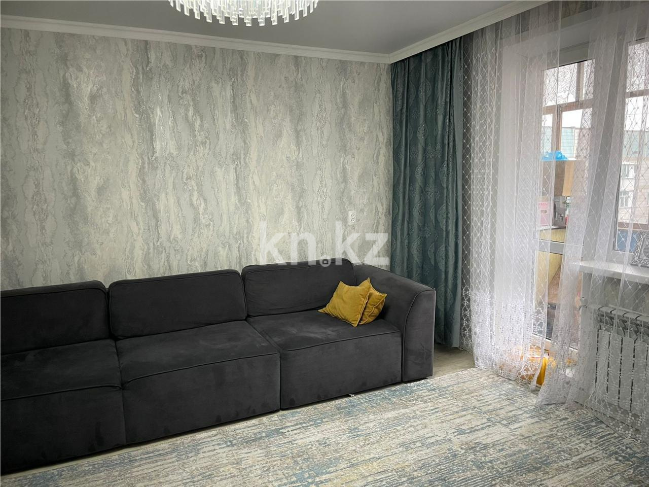 Продажа 3-комнатной квартиры, 61 м², мкр-н Восток-3 - Продажа квартир в Караганде с фото фото 1 из 11
