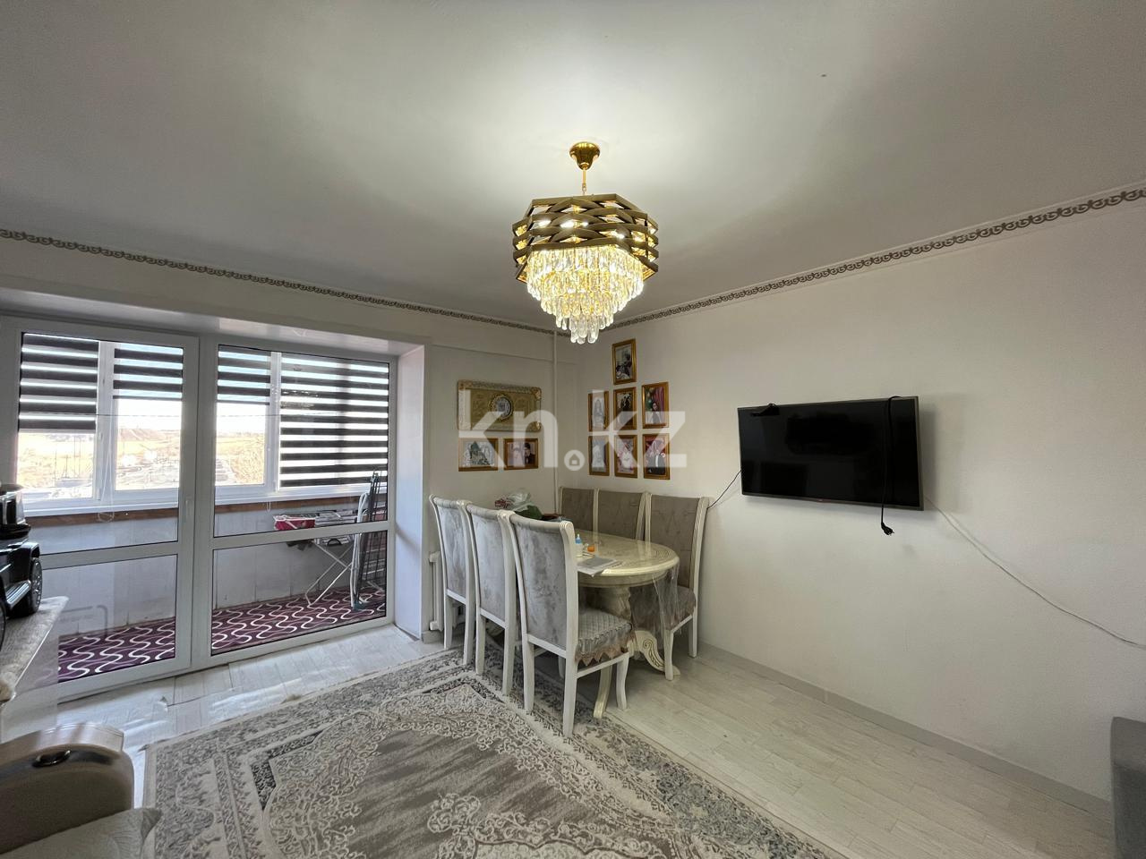 Продажа 3-комнатной квартиры, 65 м², мкр-н 19 - Продажа квартир в Караганде фото 2 из 13